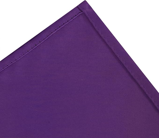 Blackout Curtains 52 x 120 Inch Long Purple Curtains Set of 2 Panels Room Darkening Curtains for Bedroom and Living Room