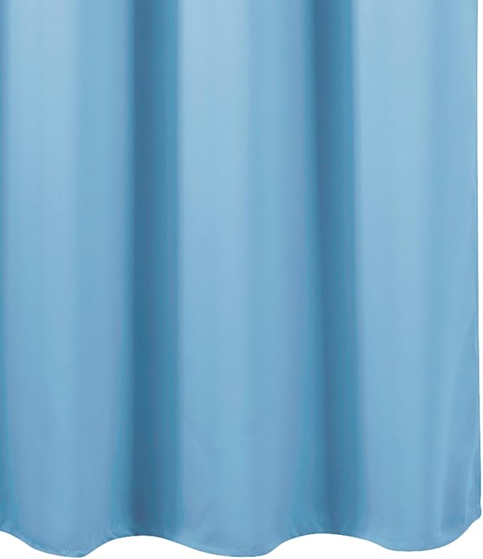 Sky Blue Blackout Curtains 34 x 84 Inch Length/Set of 2 Curtain Panels/Thermal Insulated Room Darkening Blackout Curtains for Bedroom