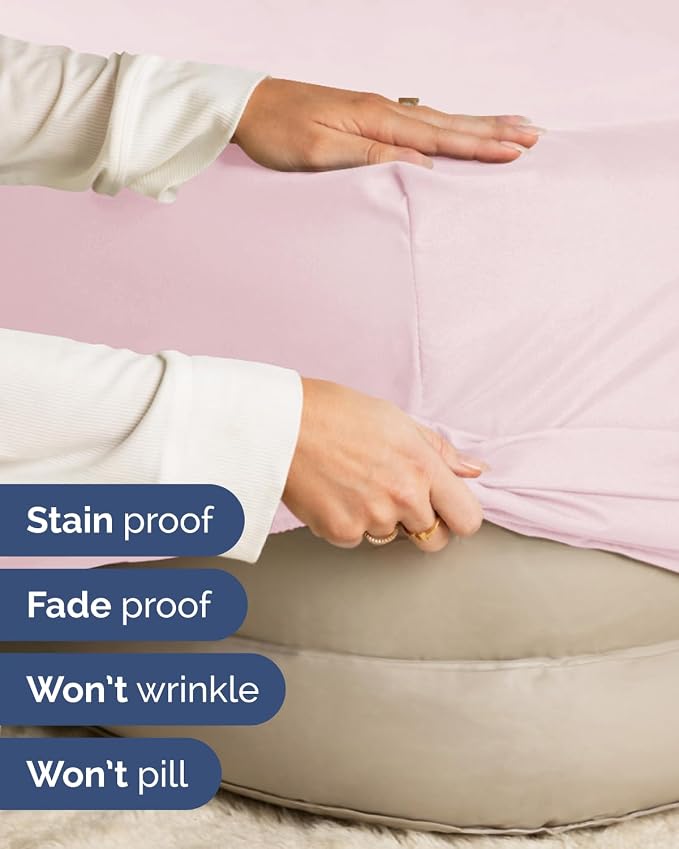 Extra Deep Flex Top Split Head King Fitted Sheet Only - Lavender Pink | Easily Fits 18 inch to 24 inch Mattress, Soft, Wrinkle Free, Breathable & Comfy, Extra Deep Pockets Hotel Luxury Fitted Sheet