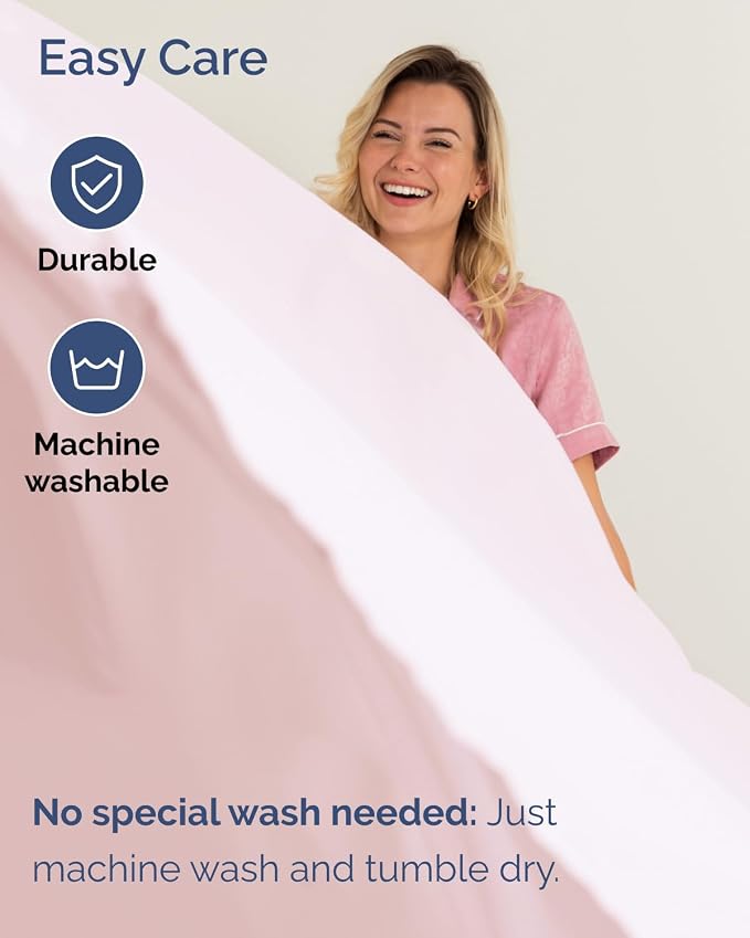Flex Top Split Head King Sheet Set - 4 Piece Extra Deep - Lavender Pink | Easily Fits 18 to 24 inch Mattress, Ultra Soft, Wrinkle & Fade Free with Extra Deep Pockets, Comfy Hotel Luxury Bedding