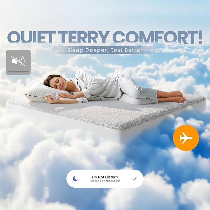 Waterproof Queen Mattress Protector 14 Pack fits Upto 17" deep Mattresses | Utopia Bedding 200 GSM Soft & Breathable Mattress Cover, Dirt-Proof, Noiseless, Machine Washable Fitted Sheet Style, White