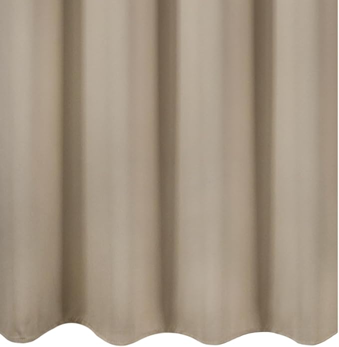 Blackout Curtains 52 x 90 inches Long Khaki Curtains Set of 2 Panels Thermal Insulated Room Darkening Curtains for Bedroom
