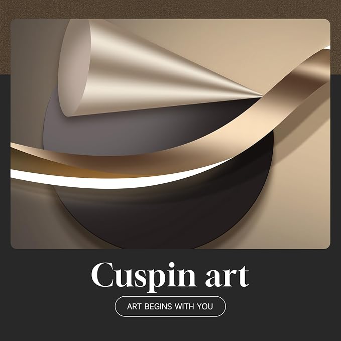 Cuspin Large Modern Luxury Black and Gold Wall Art, 3 Piece 24x36 In | Abstarct geometric pictures, Crystal coating art prints, Elegant wall art for living room bedroom dining room hallway office