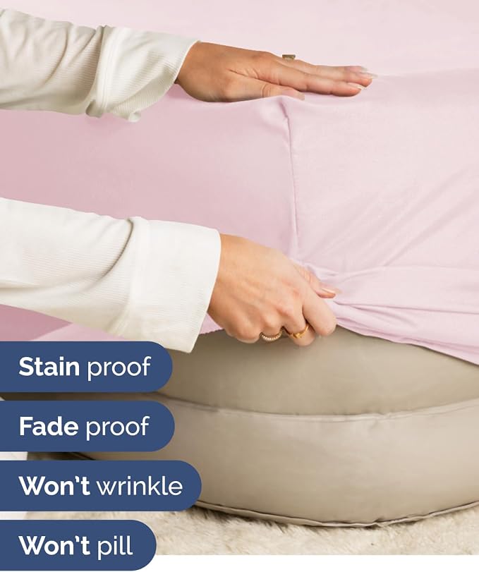 2 Pack Extra Deep Twin Fitted Sheets with Deep Pockets - Lavender Pink | Hotel Luxury Bottom Fitted Sheets Only, Soft, Fade & Wrinkle Free, Breathable & Comfy, All Around Elastic Fitted Sheets