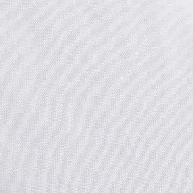 Amazon Basics Breathable, Stretchy 100% Cotton Jersey 3-Piece Bed Sheet Set, Includes Flat and Fitted Sheets, Pillowcase, Twin, White (Pack of 2)