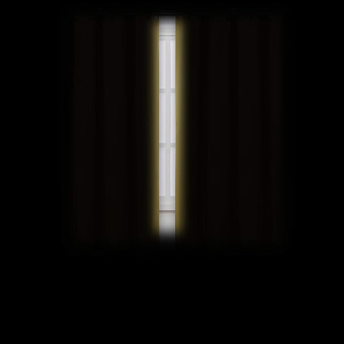 Yellow Thermal Blackout Curtains/52 x 72 Inch/Set of 2 Panels Room Darkening Curtains