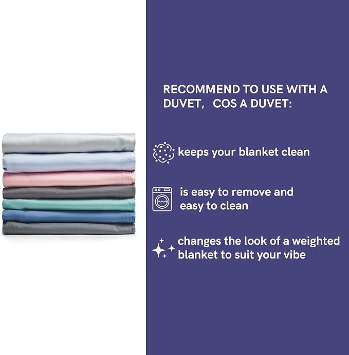 YnM 15lbs Weighted Blanket for Adults, Heavy Bed Throw Blanket with Cooling Glass Beads for All Season Use, Ideal for ~110lbs (48x72 Inches, Twin/Full, Pastel Yellow)