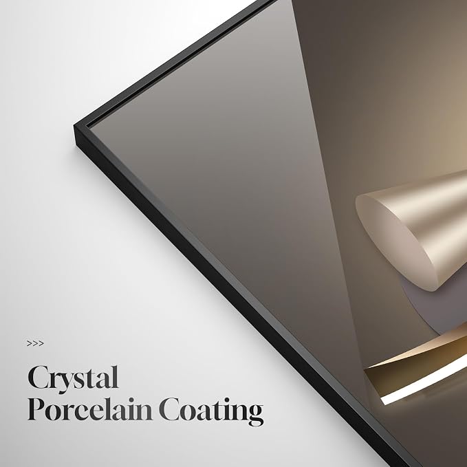 Cuspin Large Modern Luxury Black and Gold Wall Art, 3 Piece 24x36 In | Abstarct geometric pictures, Crystal coating art prints, Elegant wall art for living room bedroom dining room hallway office