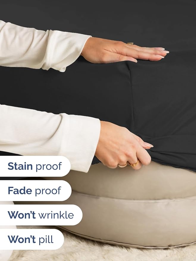 Extra Deep Twin Fitted Sheet - Single Fitted Sheet Only - Black | Easily Fits 18 inch to 24 inch Mattress, Soft, Wrinkle Free, Breathable & Comfy, Extra Deep Pockets Hotel Luxury Fitted Sheet