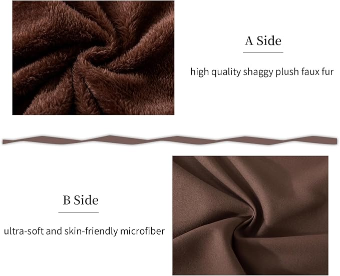 WhatsBedding Memory Foam Body Pillow with Cover, Long Bed Pillow for Adults | Removable Plush Fuzzy Envelope Closure, Firm Support for Side Sleepers, Reading & naps, Large Size Fits All, Relieves Pain