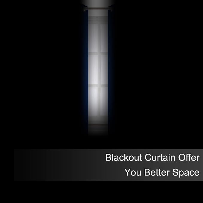 Blackout Curtains 38 x 63 inch/Royal Blue Curtains Set of 2 Panels/Thermal Insulated Room Darkening Bedroom Curtains