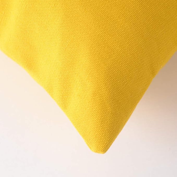 OiseauVoler 3D Sunflower Handmade Throw Pillow Covers Yellow 18x18 Inch | Decorative Pillowcases, For Home Couch Bed Living Room Decor
