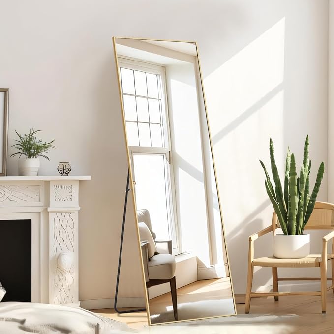 16"x59" Mirror Full Length, Upgraded Body Wall Mirrors