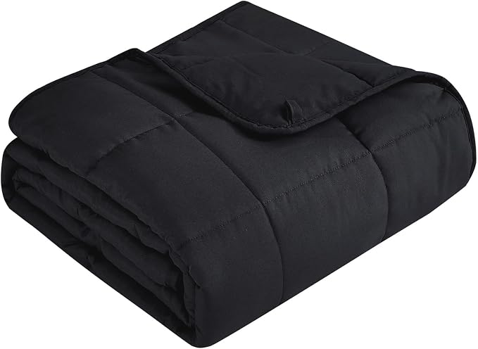 Weighted Blanket for Adults (20 lbs, 60" x 80") Queen Size Soft Cooling Heavy Blanket Sleeping, Apply to 190-210 lbs Body, Thick Breathable Blanket with Glass Bead, Easy Care