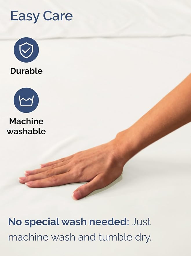 Extra Deep Cal King Fitted Sheet - Single Fitted Sheet Only - Antique White | Easily Fits 18 inch to 24 inch Mattress, Soft, Wrinkle Free, Breathable & Comfy, Extra Deep Pockets Hotel Luxury Fitted Sheet