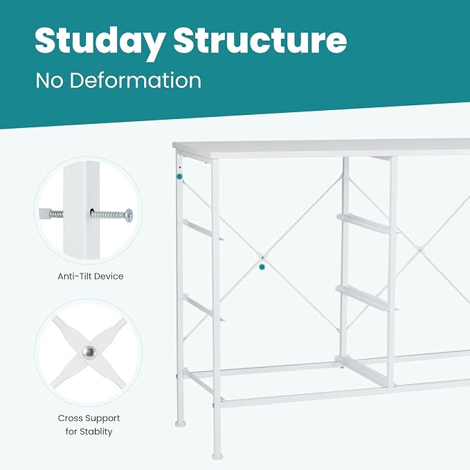 OLIXIS 6 Drawers Storage Organizers Units, Closet Organizers and Storage for Clothes, Fabric Storage Drawer TV Stand for Living Room, Chest of Dresser in 31.5" D x 11.8" W x 31.5" H, White | Anti-Tip Design, Chest of Drawers with Wooden Top & Sturdy Fr...