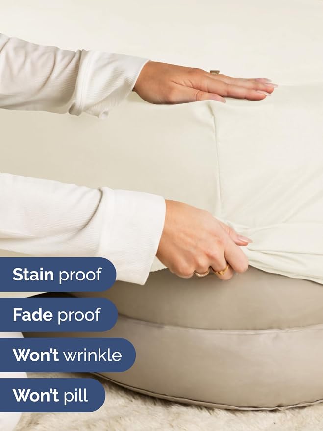 Extra Deep King Fitted Sheet - Single Fitted Sheet Only - Off White | Easily Fits 18 inch to 24 inch Mattress, Soft, Wrinkle Free, Breathable & Comfy, Extra Deep Pockets Hotel Luxury Fitted Sheet