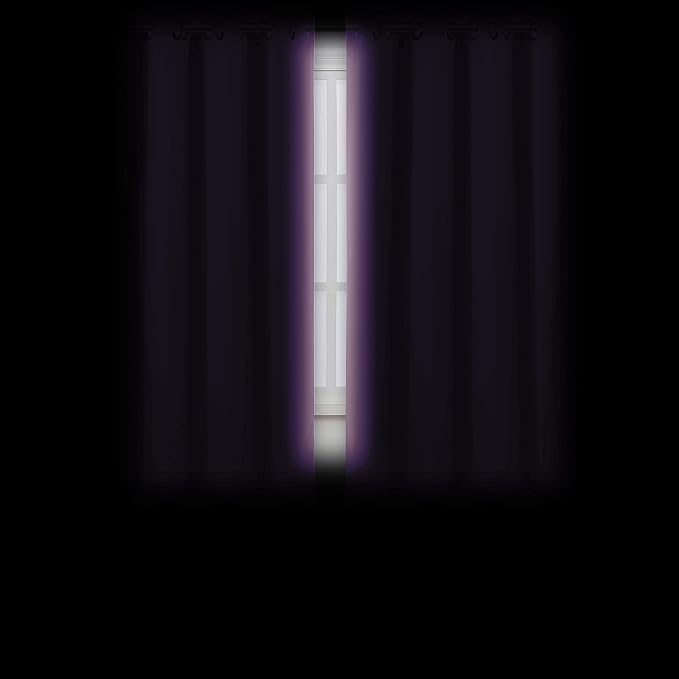 Lavender Blackout Curtains 66 x 63 Inch Length/Set of 2 Curtain Panels/Thermal Insulated Room Darkening Blackout Curtains for Bedroom