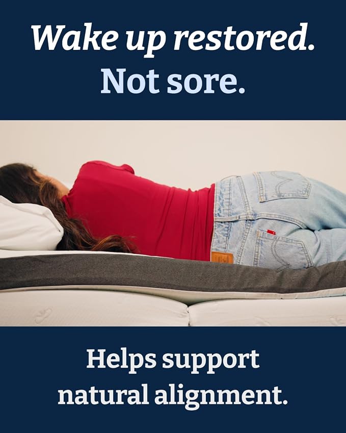 Mattress Topper - 3 Inch Memory Foam Mattress Topper with Cover - Twin | Cooling Cover for Hot Sleepers, Plush, Thick & Comfy, Pain & Pressure Relief, Mattress Pad with Straps & Washable Cover