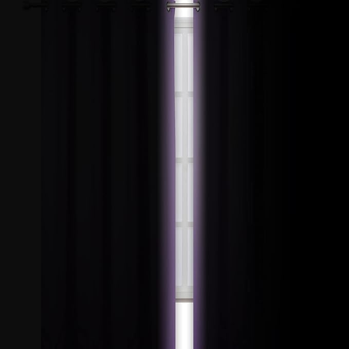 Lavender Blackout Curtains 52 x 63 Inch Length/Set of 2 Curtain Panels/Thermal Insulated Room Darkening Blackout Curtains for Bedroom