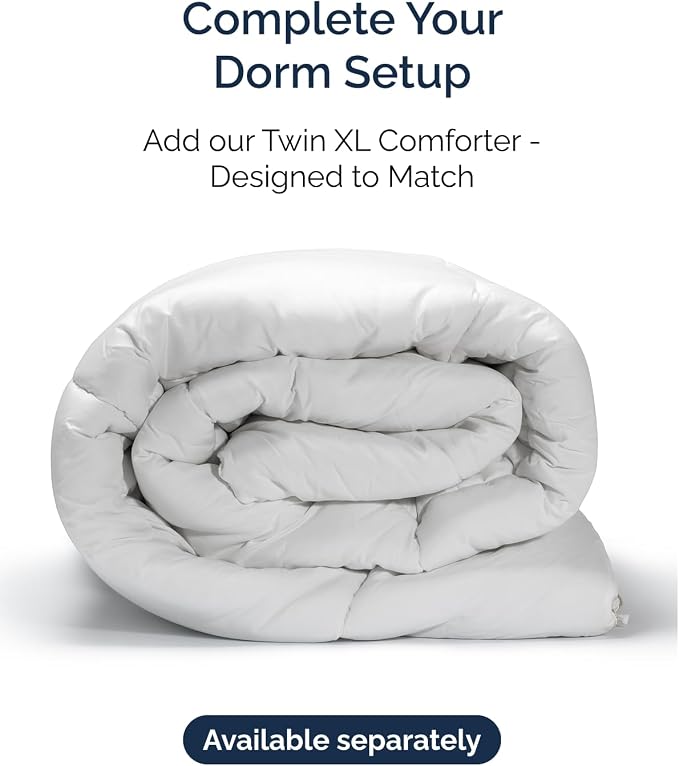Duvet Cover Twin/Twin XL Size - 2 Piece with Zipper Closure - Brown | Extra Soft, Breathable, Twin/Twin XL Duvet Cover 68" x 90" w/ 1 Pillow Sham, Zipper Closures & Ties, Women, Men, Kids & Teens