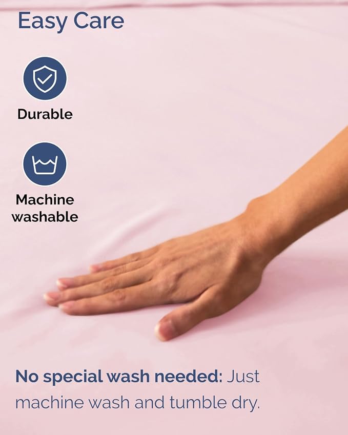 2 Pack Extra Deep Twin Fitted Sheets with Deep Pockets - Lavender Pink | Hotel Luxury Bottom Fitted Sheets Only, Soft, Fade & Wrinkle Free, Breathable & Comfy, All Around Elastic Fitted Sheets