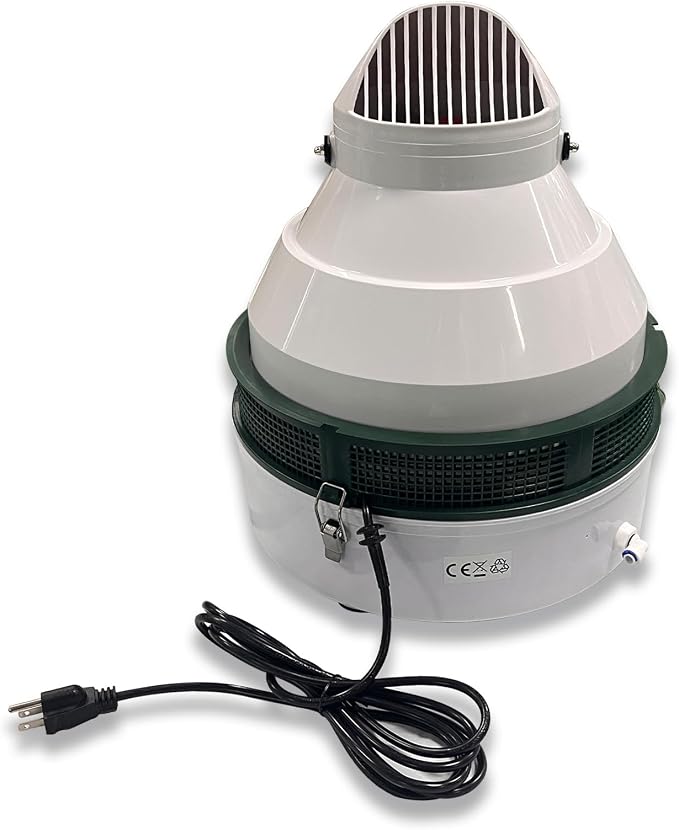 200 Pint Air Humidifier Commercial Grade Mist And Mist Hydroponic Growth Chamber，Industrial Grade Humidifier With Multi-Directional Fogging Head, Indoor Plant For Large Rooms