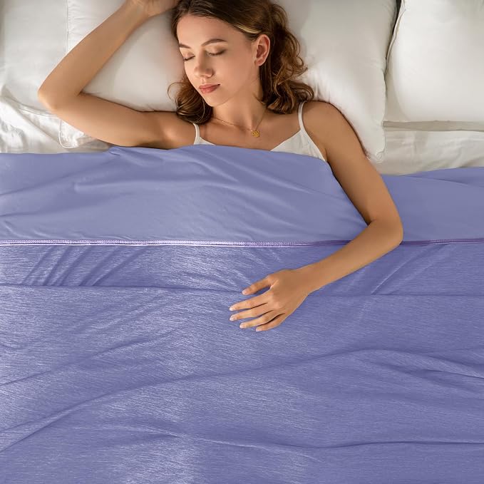 Topcee Cooling Blanket King Size 90"x108" for Hot Sleepers Summer Blanket | Absorbs Heat Cold Summer Blanket for Night Sweats & Menopause Q-Max>0.5 Lightweight Breathable Soft Double-Side Cooling