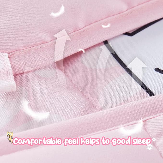 Weighted Blanket (5 lbs, 36" x 48") Cooling Throw Heavy Blanket for Sleeping Apply to 40-60 lbs, Soft Thick Breathable Blanket with Glass Bead, Easy Care