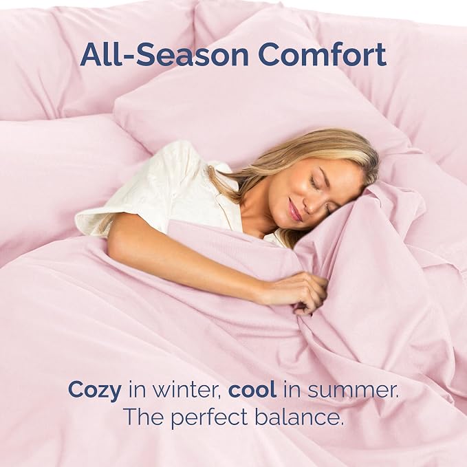 Twin Flat Sheet - Single Top Flat Sheet Only - Cooling - Lavender Pink | Hotel Luxury Top Flat Sheet Only, Ultra-Soft, Breathable & Cooling, Fade & Wrinkle Free, Easy-Care, Stain & Shrink Resistant