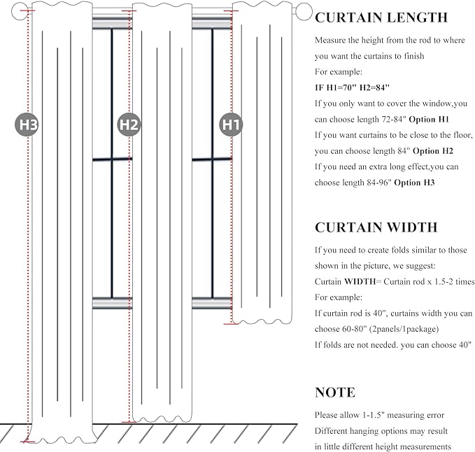 QJmydeco Green Country Kitchen Curtains 54 Inch Length Small Basement Window Blackout Cooling Curtains for Summer Heat Linen Cafe Classroom/Dorm Dark Olive Drapes Hook Belt/Back Tab(50"x54"x2 Panels)
