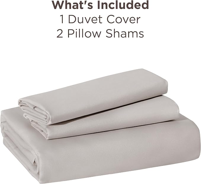 Bedsure Oversized King Duvet Cover, Soft Double Brushed Bedding Set, Taupe | For Kids & Adults, 120"x98" Comforter Cover, Hotel Luxury, All Season, Breathable, Easy Care, Lightweight, Zipper Closure