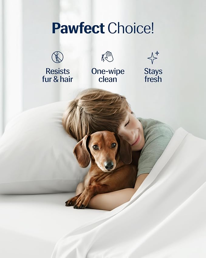 REST® Evercool® + Cooling Sheet Set for Hot Sleepers, Twin XL | Bed Sheets for Night Sweat- QMX>0.44, Ionic+ Self-Cleaning Silver Yarn for Sensitive Skin-2 Pillowcases,1 Fitted Sheet