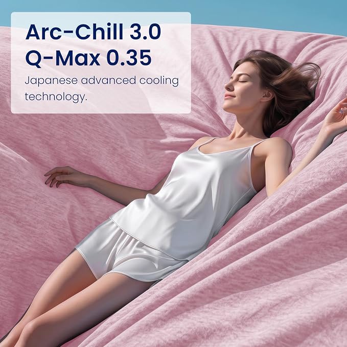TOPCEE Cooling Blanket(60"x90"Twin Size)for Night Sweats Absorbs Heat to Keep Adults, Children Cool on Warm Nights, Q-Max 0.5 Cooling blankets for Hot Sleepers, Ultra-Cool Lightweight Blanket for Bed | Absorbs Heat Cold Summer Blanket for Night Sweats ...