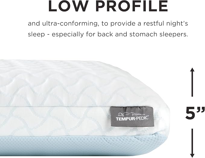 Tempur-Pedic TEMPUR-Cloud® + Cooling Pillow, Standard - 2-Pack