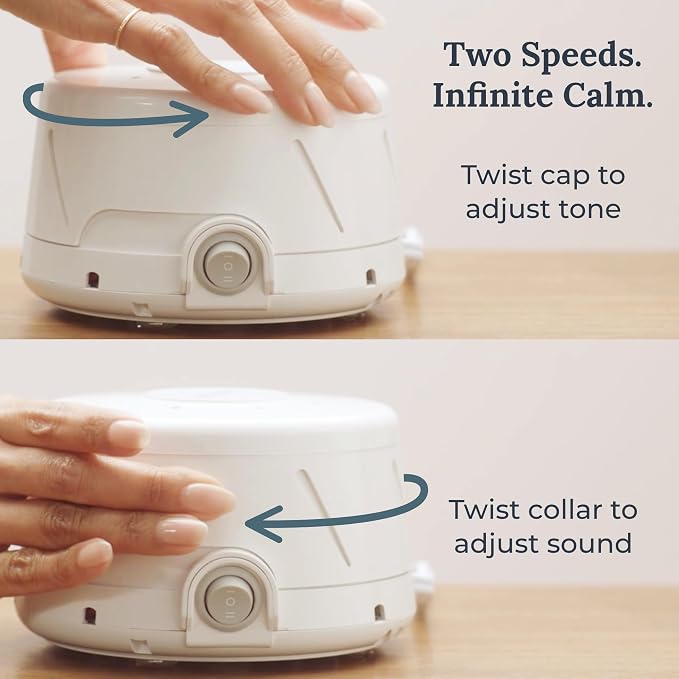 Yogasleep Dohm Classic (Black) The Original White Noise Machine, Soothing Natural Sound from a Real Fan, Noise Cancelling for Office Privacy, Travel & Meditation, Sleep Therapy for Adults & Baby