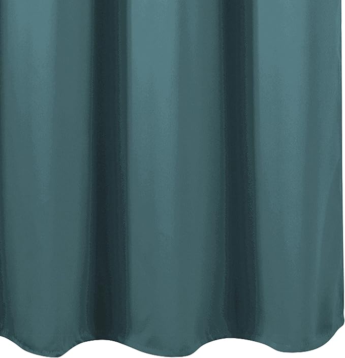 Blackout Curtains 66 x 84 inch/Sea Teal Curtains Set of 2 Panels/Thermal Insulated Room Darkening Bedroom Curtains
