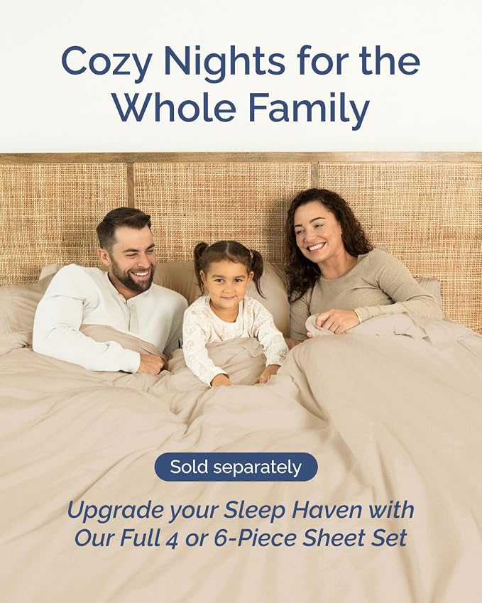 Queen Flat Sheet - Single Top Flat Sheet Only - Soft & Cooling - Cream | Hotel Luxury Top Flat Sheet Only, Ultra-Soft, Breathable & Cooling, Fade & Wrinkle Free, Easy-Care, Stain & Shrink Resistant