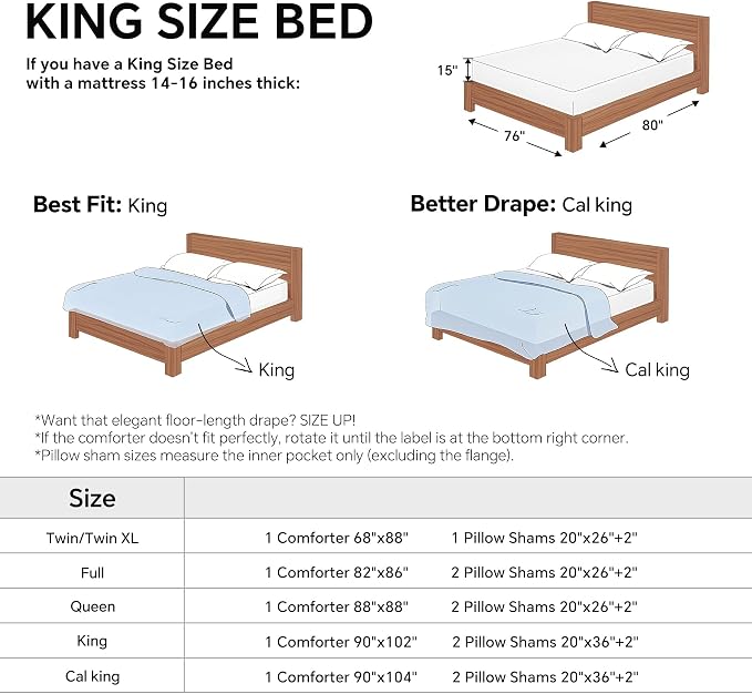 BEDELITE Fleece King Comforter Set, Fluffy Bed Set, Red | Super Soft & Warm Bedding, Luxury Fuzzy Faux Fur Comforter for Winter, Heavy Plush Bedding, with 2 Pillowcases