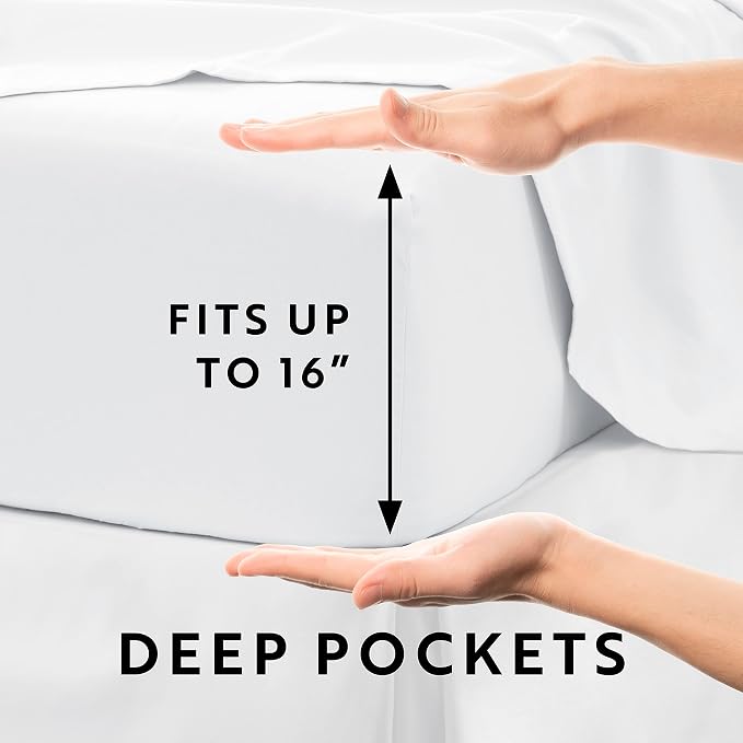 Linen Market Bed Sheets for Full Size Bed (Sage) - Sleep Better Than Ever with These Soft and Cooling Full Sheets - Deep Pocket Fits 16" Thick Beds - 4 Piece Full Sheet Set