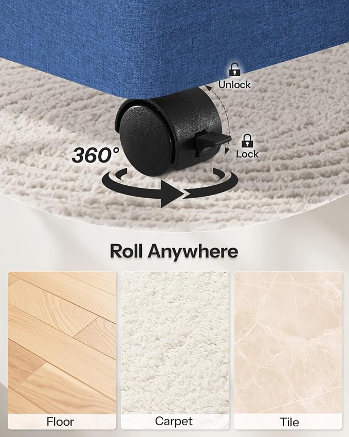 Double Laundry Basket with Wheels and Lid, 150L Clothes Hampers for Laundry | Large Laundry Hamper with 2 Sections & Removable Liner Bags, Rolling Dirty Clothes Basket for Bedroom Bathroom Dorm College