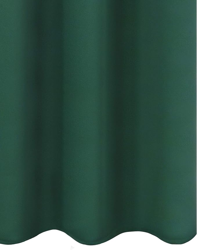 Green Blackout Curtains 40 x 63 Inch Length/Set of 2 Curtain Panels/Thermal Insulated Room Darkening Blackout Curtains for Bedroom