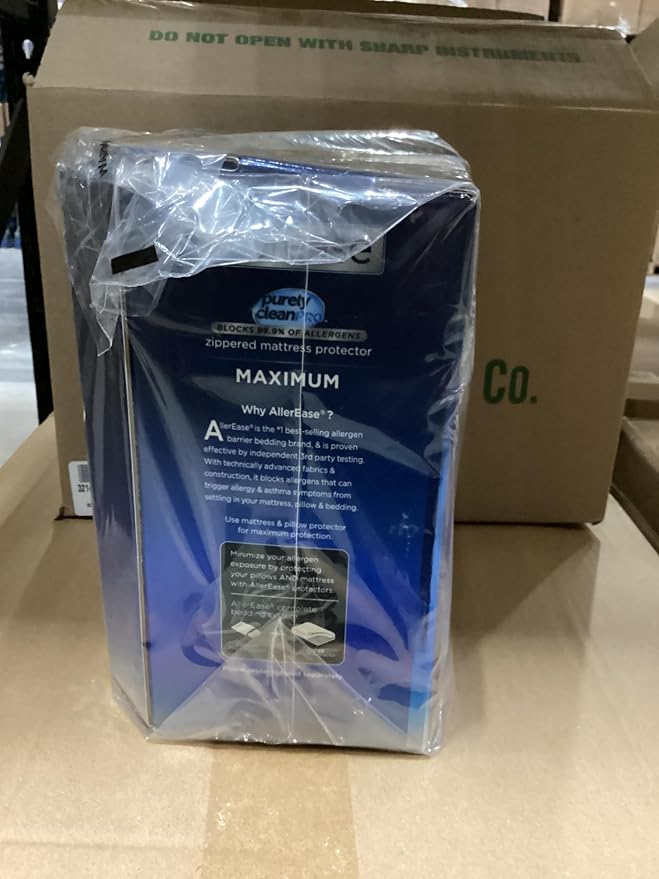 AllerEase Maximum Allergy Mattress Protector, Queen Size