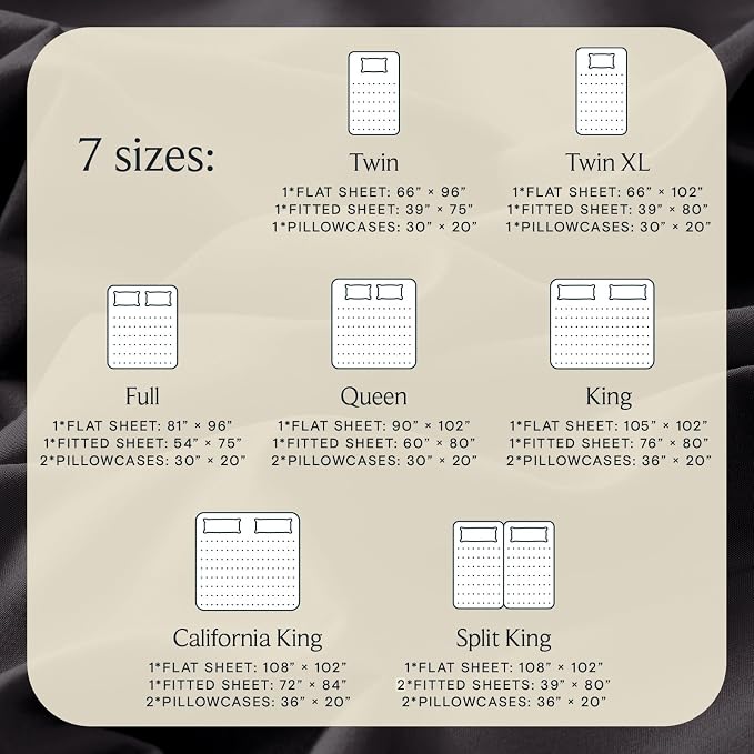 LuxClub 6 PC California King Size Sheet Set Bed Sheets Deep Pockets 18" Eco Friendly Wrinkle Free Cooling Sheets Machine Washable Hotel Bedding Silky Soft - Black California King | LuxClub Silky Fitted Sheet & Pillowcase Sets, Breathable Hotel Luxury B...