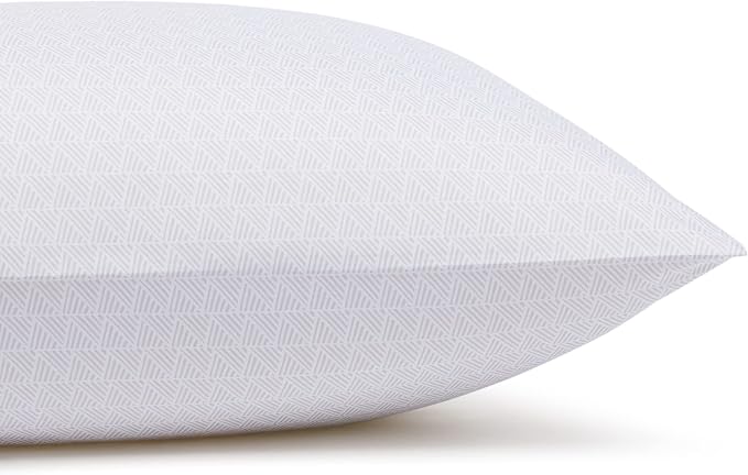 Amazon Basics Lightweight Super Soft Easy Care Breathable Wrinkle Resistant Brushed Microfiber 3 Piece Bed Sheet Set with 14-Inch Deep Pockets, Twin, Gray Crosshatch, Printed