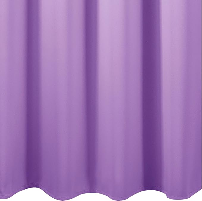 Blackout Curtains 66 x 84 inch/Lavender Curtains Set of 2 Panels/Thermal Insulated Room Darkening Bedroom Curtains
