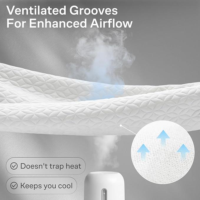 100% Waterproof Noiseless & Cooling Mattress Protector - Queen Size - White | Viscose Made from Bamboo, 360 Protection Against Spills, Stains, & Accidents, 20" Deep Pocket, For Parents & Pet Owners