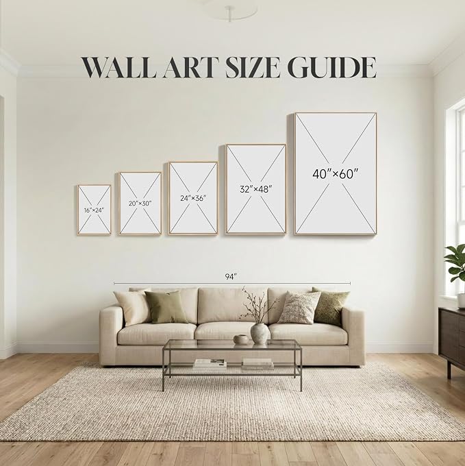 Large Framed Matisse Wall Art for Living room, 3 Piece Colorful Abstract Canvas Artwork for Walls, Retro Vintage Big Matisse Famous Landscape Paintings Prints Pictures for Hallway Home Office 24x36