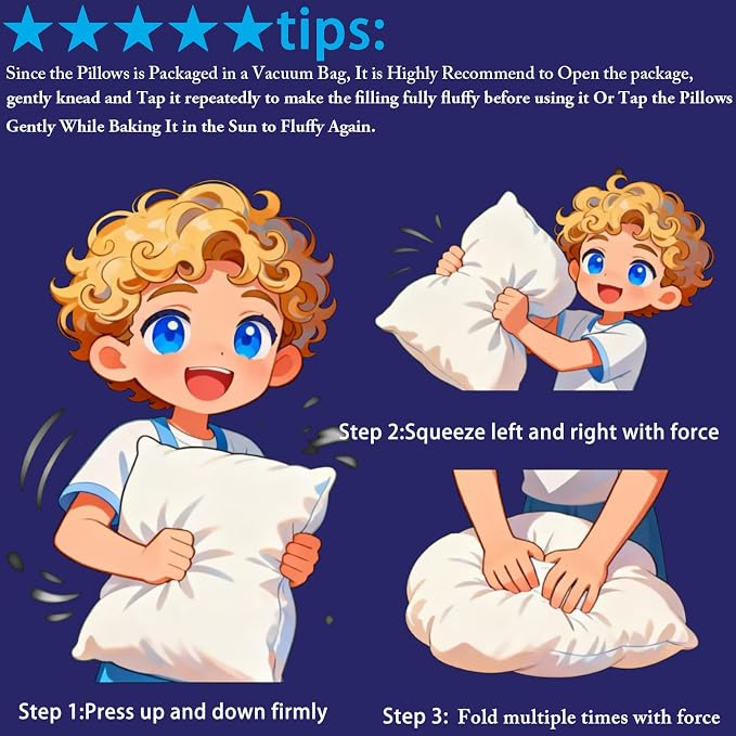 Bed Pillows King Size Set of 2,for Sleeping,Down Alternative Fill | Adjustable with Zipper,Soft Support for Side,Back and Stomach Sleepers,with Oeko-Tex Certified,Luxury Hotel Quality