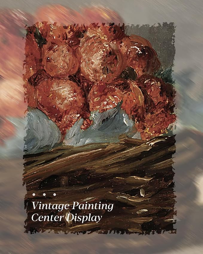 WHASAYART Raspberries Canvas Wall Art 12x16in, Vintage Fruit Still Life Framed Wall Decor, Rustic Farmhouse Kitchen Artwork Print, Fruit painting for Dining Room, Kitchen, Coffee Bar, Gift Ready